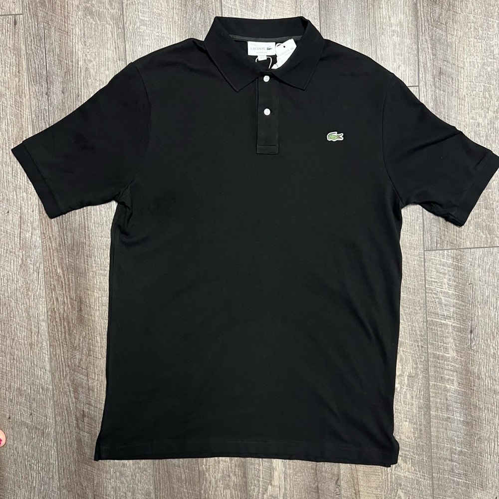 Lacoste Men's Polo Shirt in Black